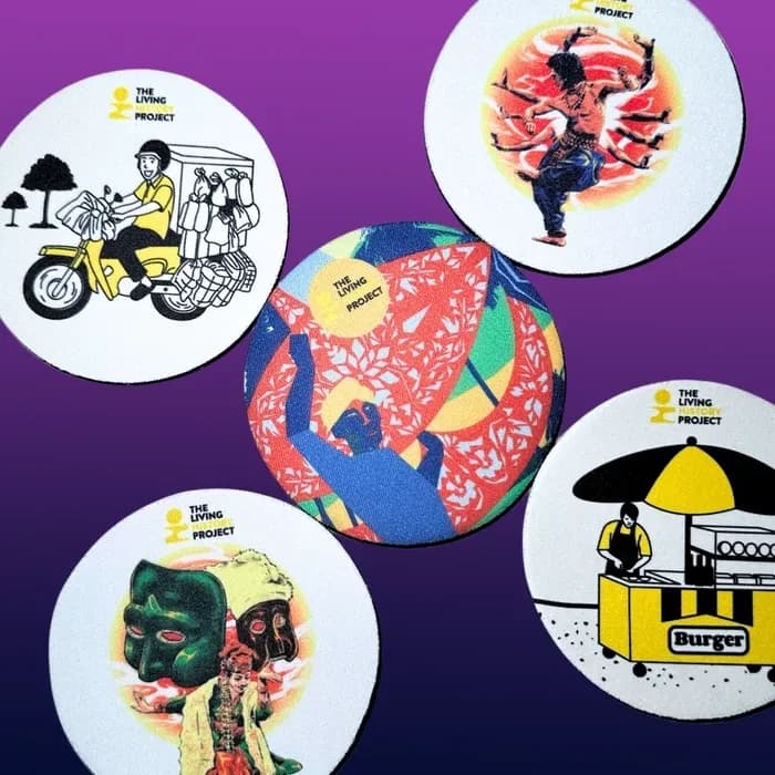 Heritage Series – Illustrated Coasters Set