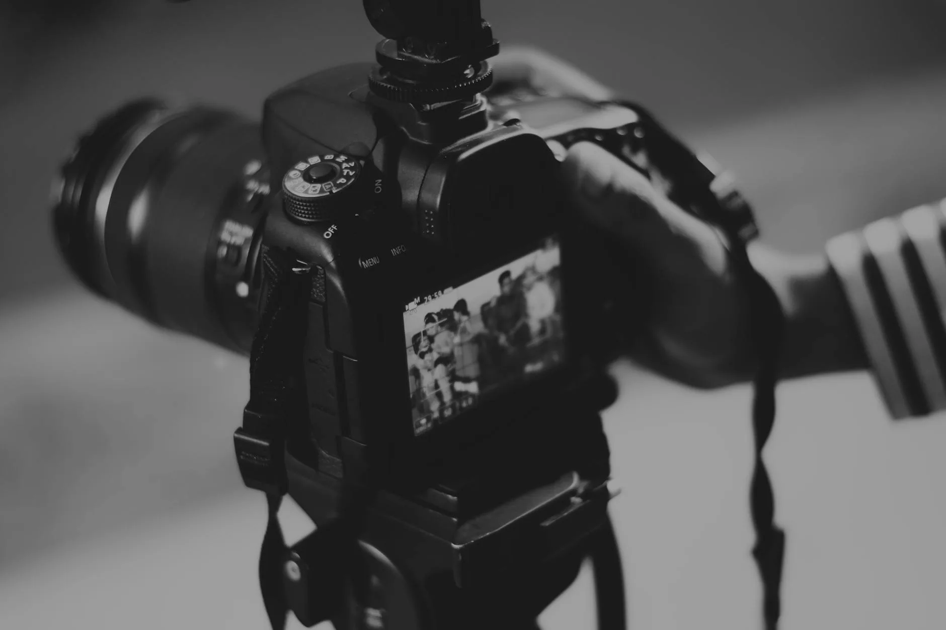 Behind the camera on a Malaysian film set