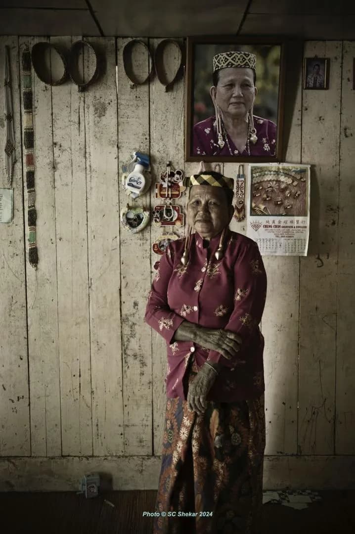 Penan community photograph 1 by SC Shekar