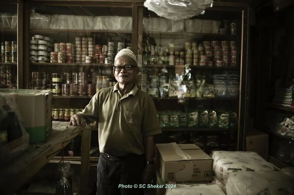 Penan community photograph 3 by SC Shekar