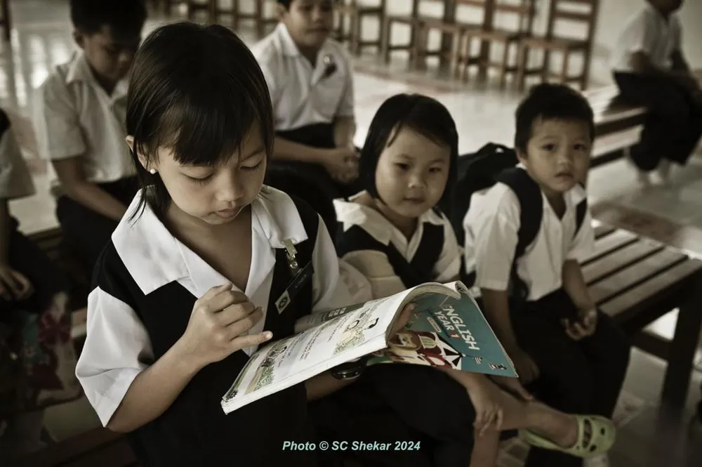 Penan community photograph 9 by SC Shekar